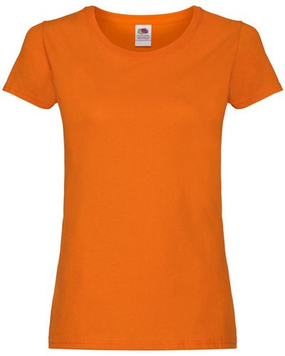 Fruit Of The Loom T-shirt 61420 - Orange