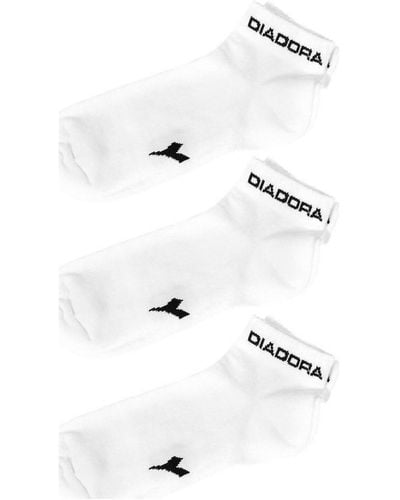 Diadora Chaussettes D9300-300 - Blanc