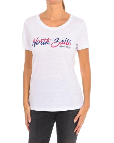North Sails T-shirt 9024310-101 - Blanc
