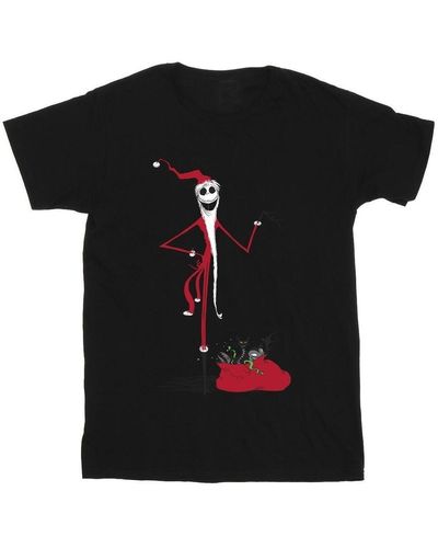 Nightmare Before Christmas T-shirt Christmas Presents - Noir