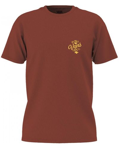 Vans T-shirt Sixty sixers club ss tee - Marron