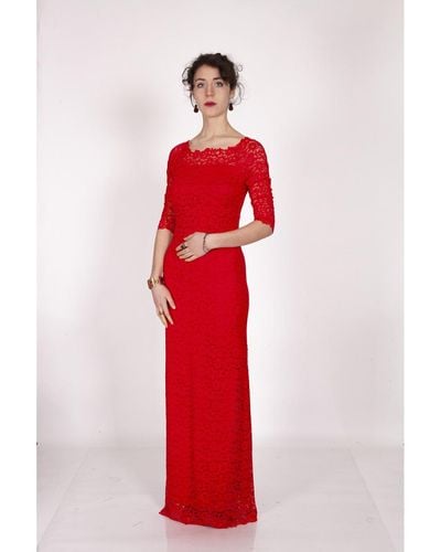 Yours Paris Robe LILY - Rouge