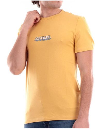 Guess T-shirt G-M3RI11J1314 - Orange
