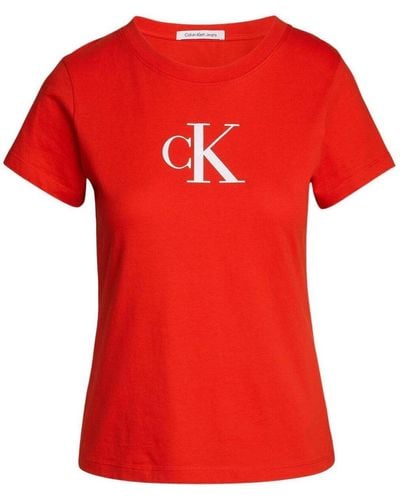 Calvin Klein T-shirt - Rouge