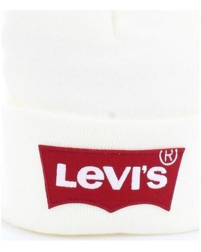 Levi's Bonnet 38022 Casquettes unisexe lait - Rouge