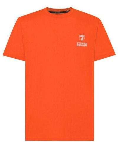 Automobili Lamborghini T-shirt T-shirt 72XBH025 orange