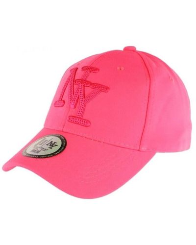 Hip Hop Honour Casquette Casquette NY Rose Fluo Flashy Baseball Gwyz