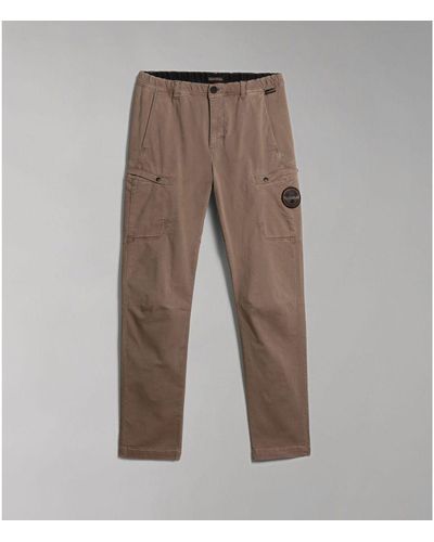 Napapijri Pantalon M-MILAGRO NP0A4H1L-W06 BROWN - Marron