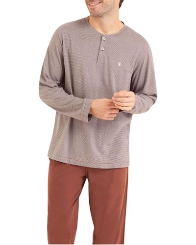 EMINENCE Pyjamas / Chemises de nuit Pyjama long coton biologique - Marron