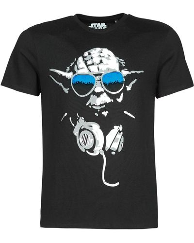 Yurban T-shirt DJ YODA COOL - Noir