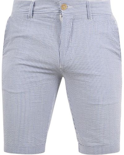 Suitable Pantalon Short Pim Rayures Bleu