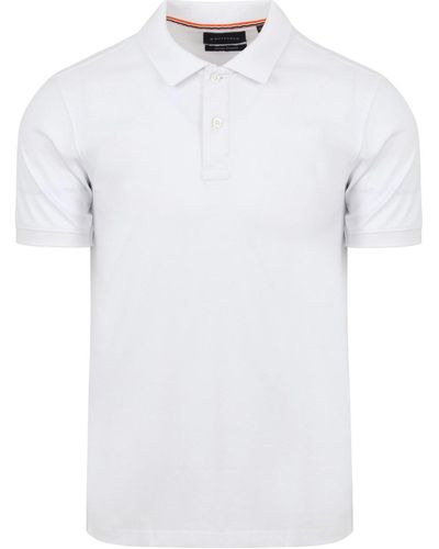 Suitable T-shirt Polo Cas Blanche