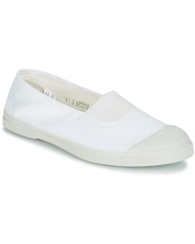 Bensimon TENNIS ELASTIQUE femmes Chaussures en blanc