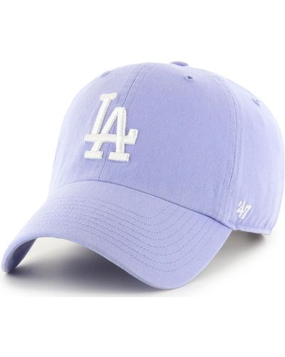 '47 Casquette 47 CAP MLB LOS ANGELES DODGERS CLEAN UP LAVENDER - Violet