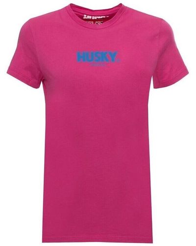 Husky T-shirt - hs23bedtc35co296-sophia - Rose