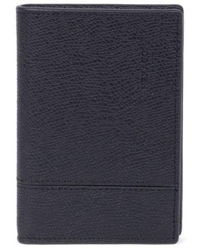 Hexagona Portefeuille Portefeuille en cuir Ref 57673 noir 8.5*12*1.5 cm - Bleu