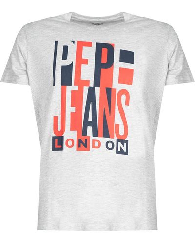 Pepe Jeans T-shirt PM507739 | Davy - Gris