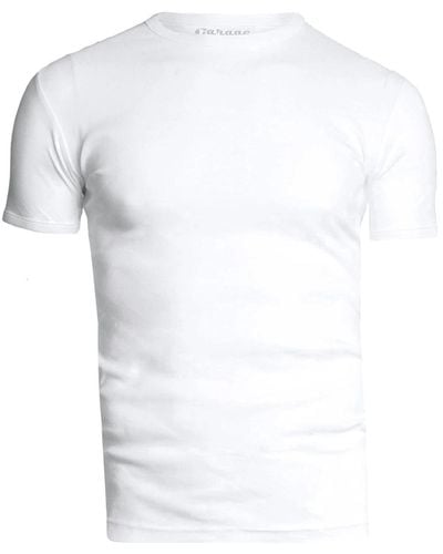 Garage T-shirt Basique Blanc Col Rond