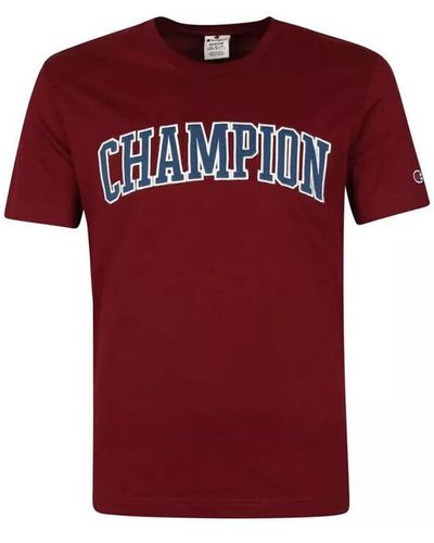 Champion T-shirt CREWNECK - Rouge