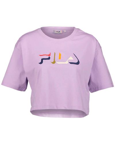 Fila T-shirt FAW010040001 - Violet