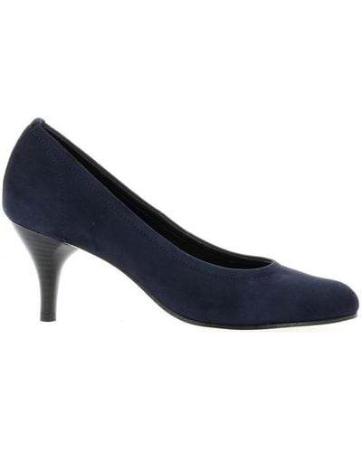 Elizabeth Stuart Chaussures escarpins Escarpins cuir velours - Bleu