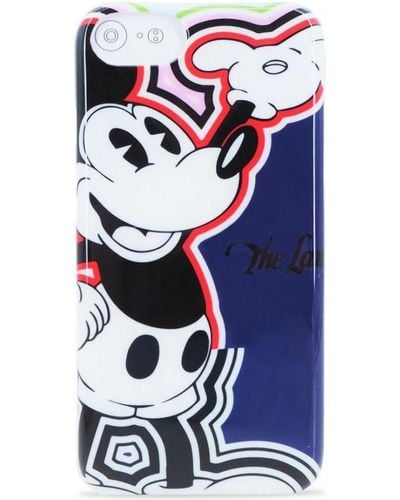 Iceberg Housse portable Couverture Happy Mickey Mouse Pour iPhone 6 6S 7 - Bleu