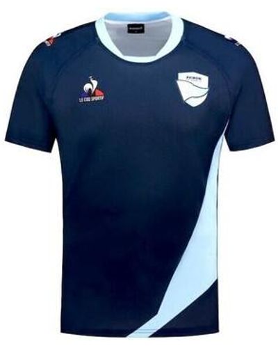 Le Coq Sportif T-shirt MAILLOT ENTRAINEMENT AVIRON BA - Bleu