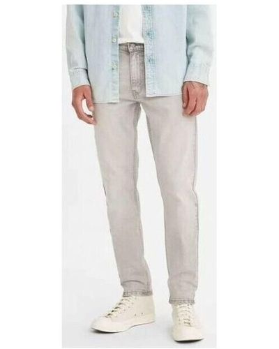 Levi's Jeans 28833 1138 - 512 SLIM TAPER-GRAY STONE - Blanc