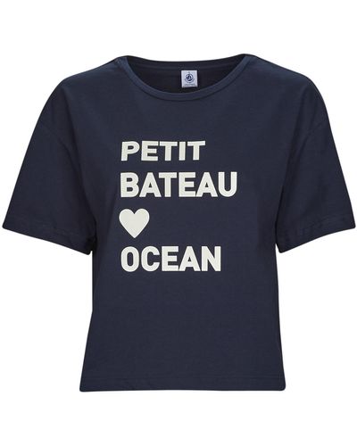 Petit Bateau T-shirt A06TM04 - Bleu