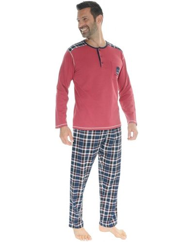 Christian Cane Pyjamas / Chemises de nuit ISKANDER - Rouge
