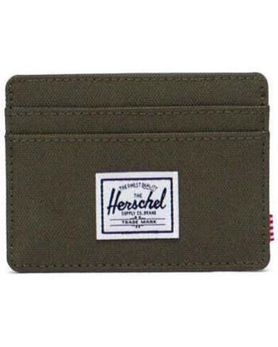 Herschel Supply Co. Portefeuille Charlie RFID Ivy Green - Vert