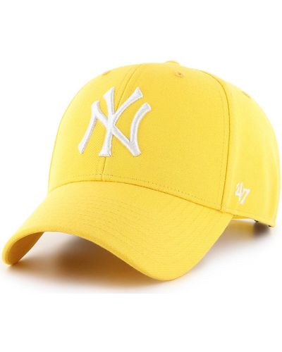 '47 Casquette 47 CAP MLB NEW YORK YANKEES MVP SNAPBACK YELLOW - Jaune