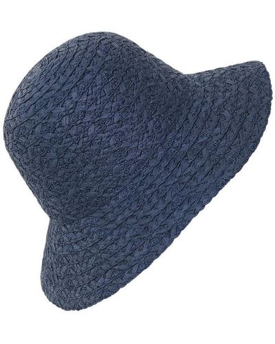 Chapeau-Tendance Chapeau Mini capeline CABANA - Bleu