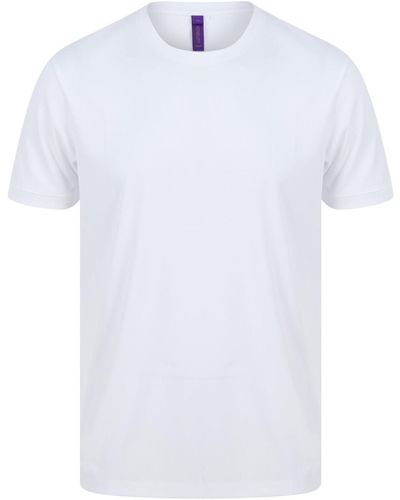 Henbury T-shirt HiCool Performance - Blanc