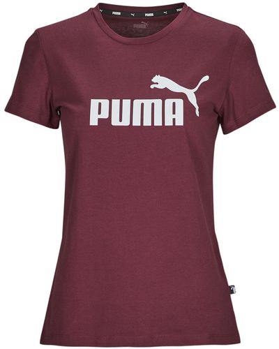 PUMA T-shirt ESS LOGO TEE (S) - Violet