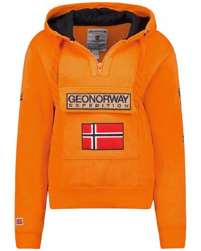 GEOGRAPHICAL NORWAY Sweat-shirt ST1258H/GN - Orange
