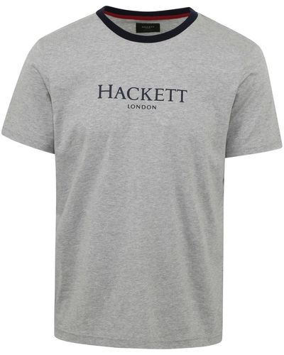 Hackett T-shirt T-Shirt Logo Gris