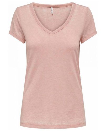 ONLY T-shirt 15292468 - Rose