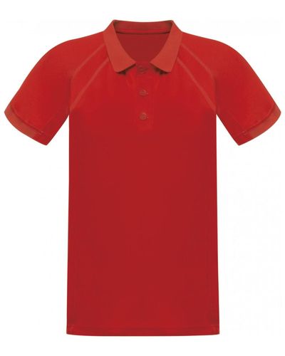 Regatta Polo Coolweave - Rouge