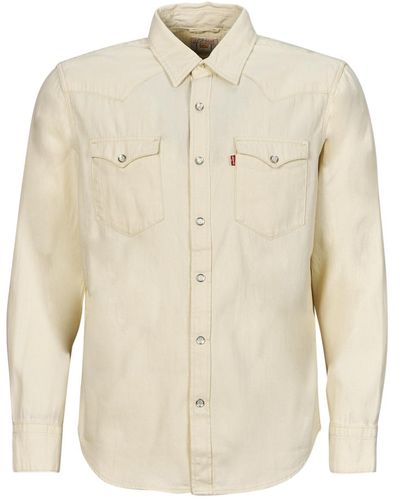 Levi's Chemise BARSTOW WESTERN STANDARD Lightweight - Neutre