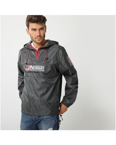 GEOGRAPHICAL NORWAY Veste BOOGEE kway - Gris