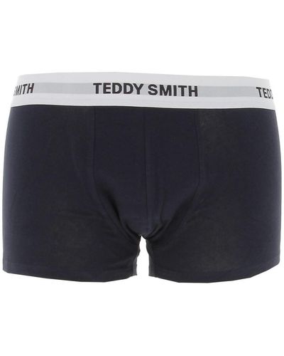 Teddy Smith Boxers Billybob - Bleu