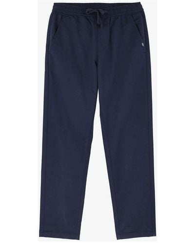 Oxbow Pantalon Pantalon ceinture élastiqué ROTUI - Bleu