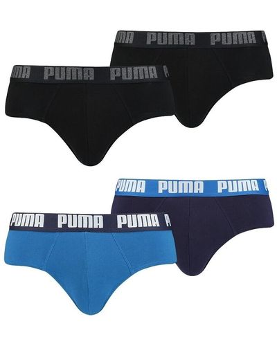 PUMA Boxers Pack de 4 BASIC - Noir