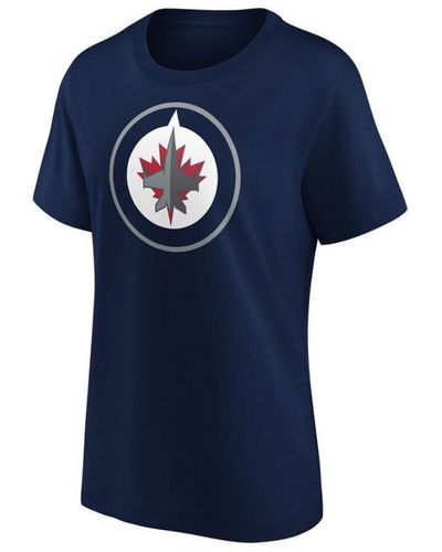 Fanatics T-shirt T-shirt NHL Winnipeg Jets Fana - Bleu