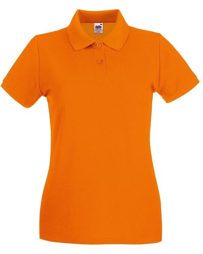 Fruit Of The Loom T-shirt Premium - Orange