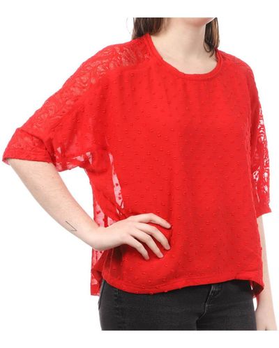 Teddy Smith Blouses 32313921D - Rouge