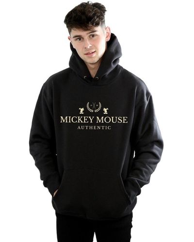 Disney Sweat-shirt Mickey Mouse Authentic - Noir