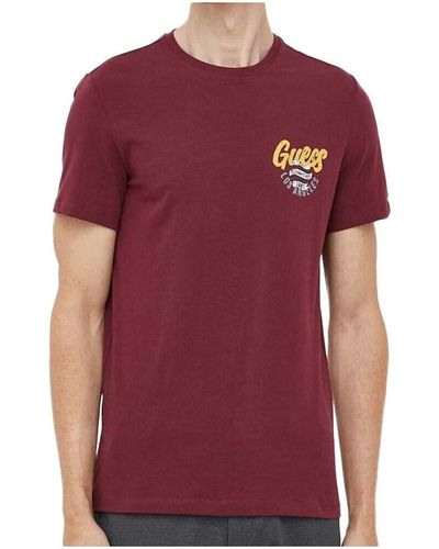Guess T-shirt G-M3BI29J1314 - Rouge