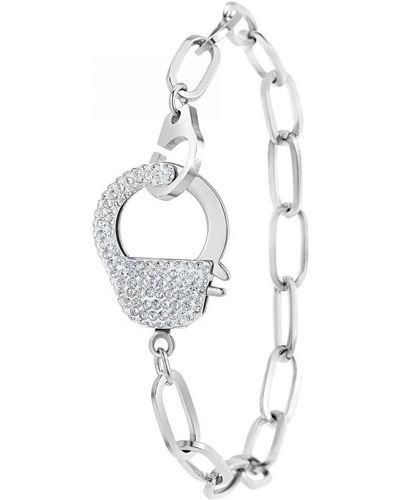 Sc Crystal Bracelets B2057-ARGENT - Métallisé